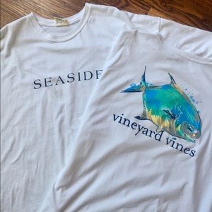 TWO T-shirt’s: Vineyard Vines & Seaside